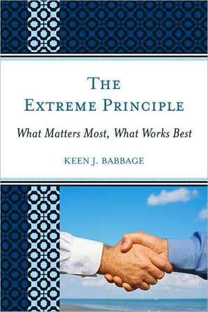 The Extreme Principle de Keen J. Babbage