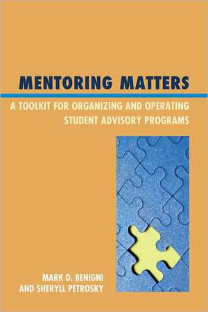 Mentoring Matters de Sheryll Petrosky