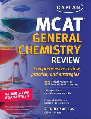 Kaplan MCAT General Chemistry Review de Kaplan Publishing