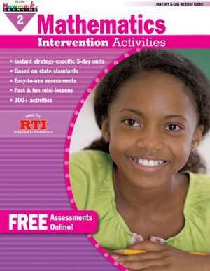 Mathematics Intervention Activities Grade 2 Book Teacher Resource de Cindy Medici