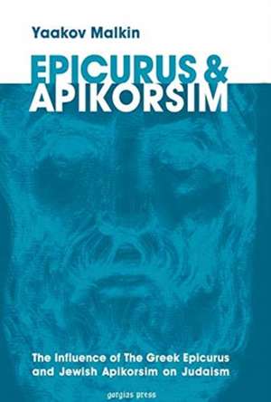 Malkin, Y: Epicurus & Apikorsim de Yaakov Malkin