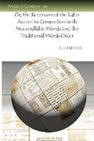 Radford, R: On the Recession of the Latin Accent in Connecti de R. S. Radford