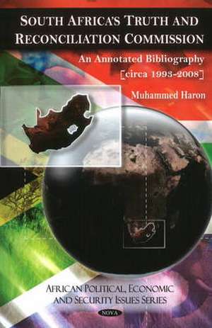 South Africa's Truth and Reconciliation Commission de Muhammed Haron