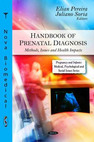 Handbook of Prenatal Diagnosis de Elian Pereira