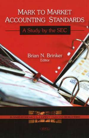 Mark to Market Accounting Standards de Brian N. Brinker