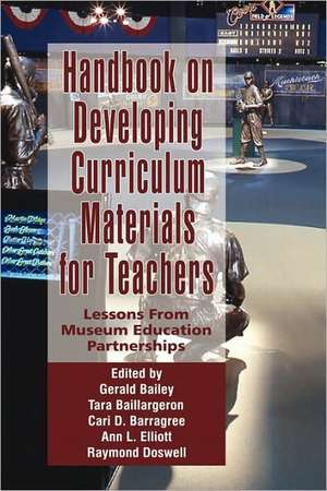 Handbook on Developing Online Curriculum Materials for Teachers de Gerald Bailey