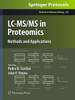 LC-MS/MS in Proteomics: Methods and Applications de Pedro R. Cutillas