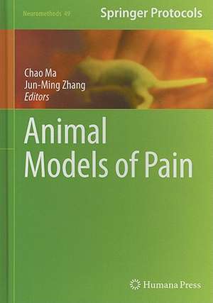 Animal Models of Pain de Chao Ma