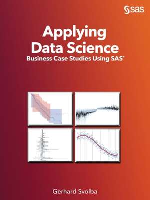 Applying Data Science de Gerhard Svolba