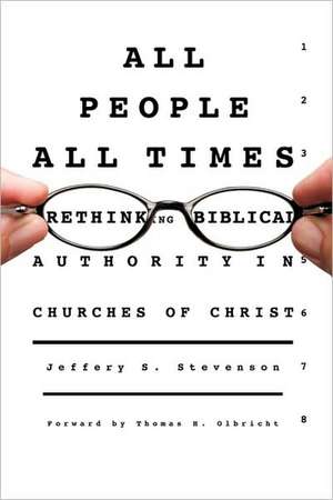 All People, All Times de Jeffery S. Stevenson