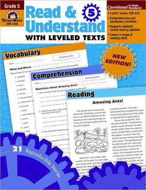 Read & Understand with Leveled Texts, Grade 5 de Delana Heidrich