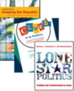 Keeping the Republic, 3rd Brief edition + Clued in to Politics 3rd edition + Lone Star Politics + CQ Press's Guide to the 2010 Midterm Elections Supplement package de Christine Barbour