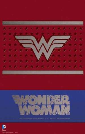 WONDERWOMAN HARDCOVER RULED JOURNAL de DANIEL WALLACE