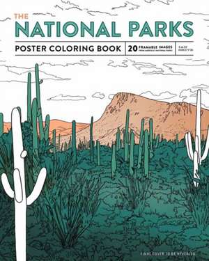 The National Parks Poster Coloring Book de Ian Shive