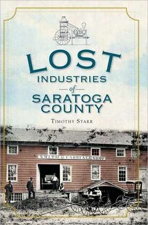 Lost Industries of Saratoga County de Timothy Starr