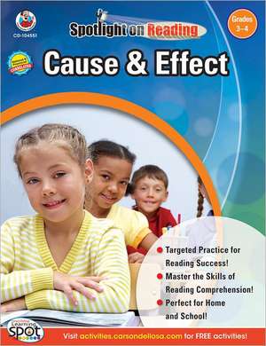 Cause & Effect, Grades 3 - 4 de Instructional Fair