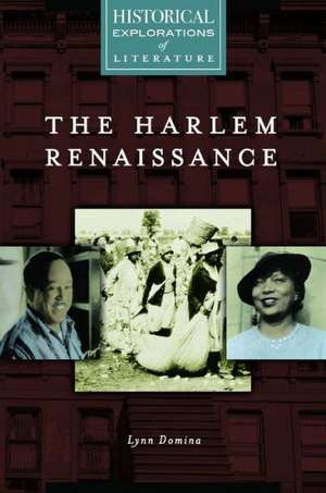 The Harlem Renaissance: A Historical Exploration of Literature de Lynn Domina