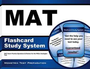 Mat Flashcard Study System: Mat Exam Practice Questions and Review for the Miller Analogies Test de Mat Exam Secrets Test Prep Team