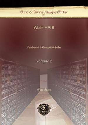 Al-Fihris (Vol 2) de Paul Sbath