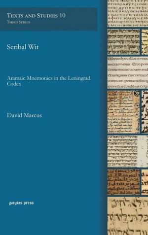 Scribal Wit de David Marcus