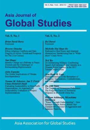 Asia Journal of Global Studies de Derrick M. Nault