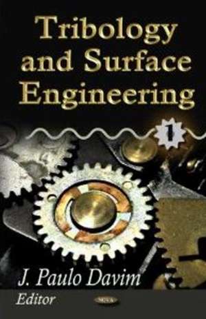 Tribology & Surface Engineering de J. Paulo Davim