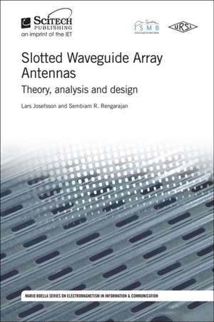 Slotted Waveguide Array Antennas de Sembiam R. Rengarajan