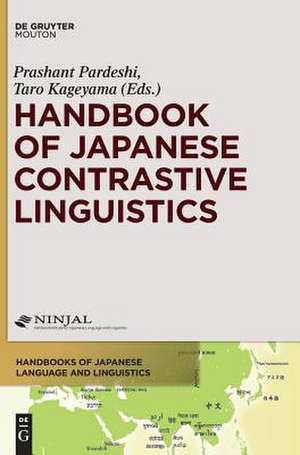 Handbook of Japanese Contrastive Linguistics de Prashant Pardeshi