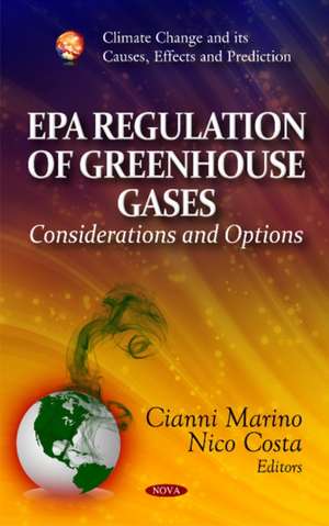 EPA Regulation of Greenhouse Gases de Cianni Marino