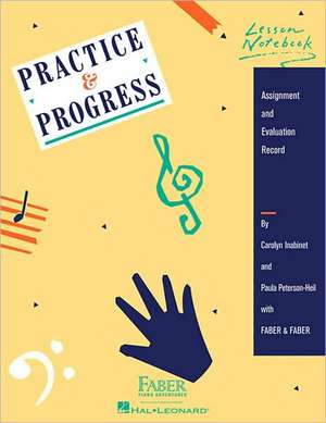 Practice & Progress Lesson Notebook de Nancy Faber