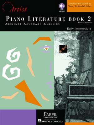 Piano Literature Book 2 - Developing Artist Original Keyboard Classics Book/Online Audio de Randall Faber