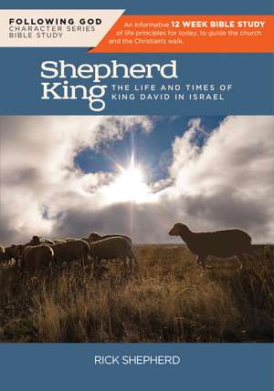 Following God David, the Shepherd King: The Life and Times of King David in Israel de Richard Shepherd