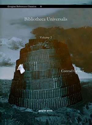 Bibliotheca Universalis (Vol 2) de Conrad Gesner