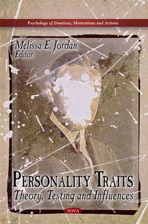 Personality Traits de Melissa E. Jordan