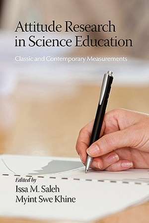 Attitude Research in Science Education de Myint Swe Khine