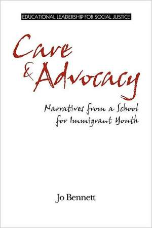 Care & Advocacy de Jo Bennett