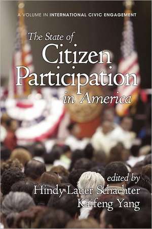 The State of Citizen Participation in America de Hindy Lauer Schachter