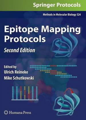 Epitope Mapping Protocols de Ulrich Reineke