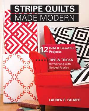 Stripe Quilts Made Modern de Lauren S. Palmer