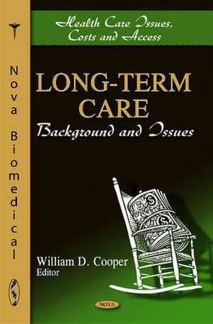 Long-Term Care de William D. Cooper