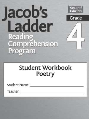 Jacob's Ladder Reading Comprehension Program: Grade 4, Student Workbooks, Poetry (Set of 5) de Clg Of William And Mary/Ctr Gift Ed