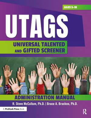 UTAGS Administration Manual de M. Steve McCallum