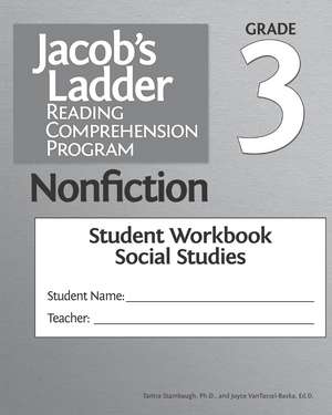 Jacob's Ladder Reading Comprehension Program: Nonfiction Grade 3, Student Workbooks, Social Studies (Set of 5) de Joyce VanTassel-Baska