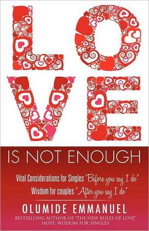 Love Is Not Enough de Olumide Emmanuel