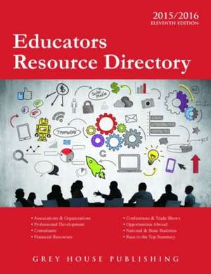 Educators Resource Directory, 2015/16: Print Purchase Includes 1 Year Free Online Access de Laura Mars