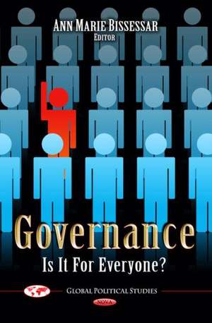 Governance de Anne Marie Bissessar
