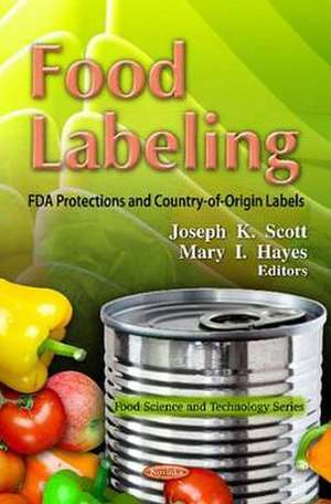 Food Labeling de Joseph K. Scott