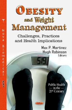 Obesity and Weight Management de Max P. Martinez