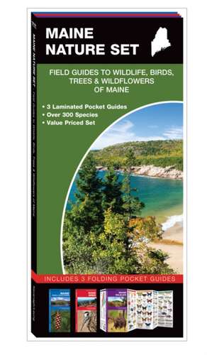 Maine Nature Set: Field Guides to Wildlife, Birds, Trees & Wildflowers of Maine de James Kavanagh