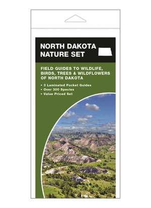 North Dakota Nature Set: Field Guides to Wildlife, Birds, Trees & Wildflowers of North Dakota de James Kavanagh